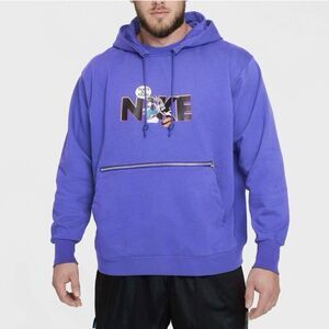 Nike Dri-Fit x Space Jam Mens Light Concord A New Legacy Bugs Bunny Hoodie 3XL